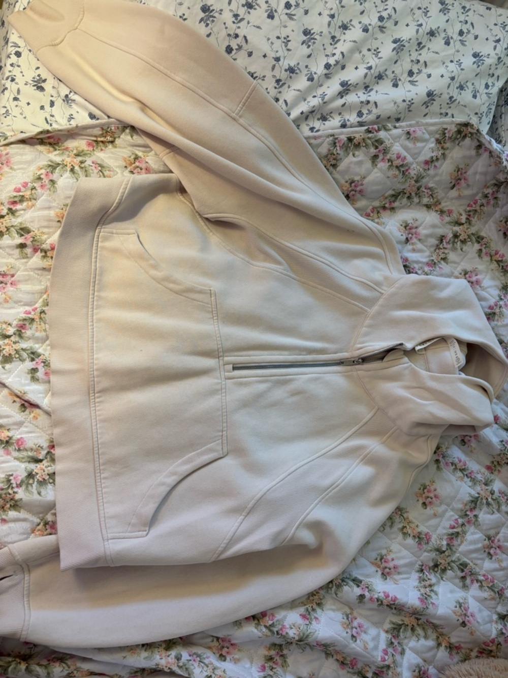 Lululemon Bone Scuba Half Zip
